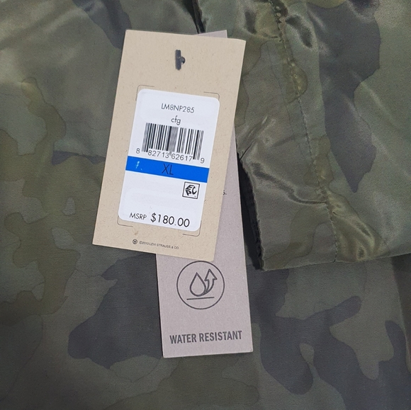 New Levi's Anorak Jacket water resistant - Picture 7 of 7